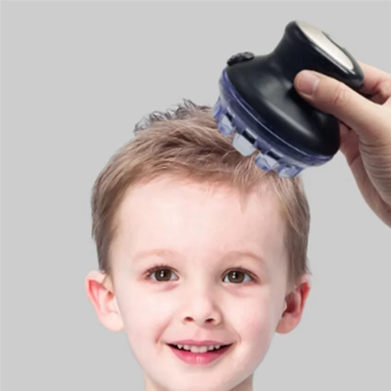 ABRG-cortadora de pelo eléctrica con platillo para hombre, afeitadora automática para el hogar para niños, peluquería mágica calva, cortadora de pelo especial