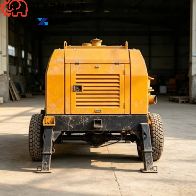 Concrete Pump Stationary High Pressure Concrete Delivery Pump For High‑Rise Building Concrete Pouring Construction