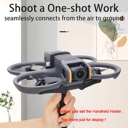 Wtohoby Handheld Holder for DJI Avata 2 Drone Shoot a One-shot Work Take-off / Landing Handle Stick Quadcopters Accessories