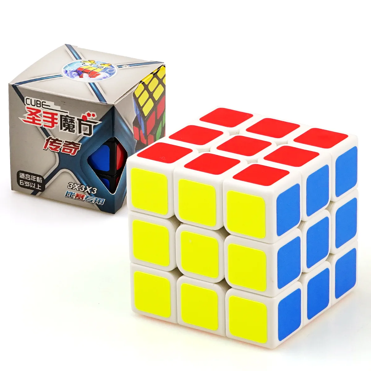 Qiyi Warrior S 3x3 Magic Cube Colorful Stickerless Speed Cube Antistress 3x3x3 Learning Educational Puzzle 3x3 Cubo Magico Toy