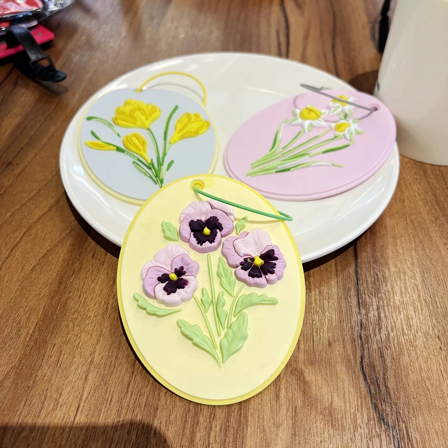 1/2/4PCS 3D flower luggage tag pendant with name tag, holiday travel bag, luggage compartment, anti loss name tag hanging strap