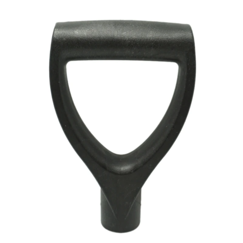 D-shaped Shovel Handle Black Plastic Replacement Handle Snow Shovel Grip Handles For Digging Raking Tools Gardening Accessories