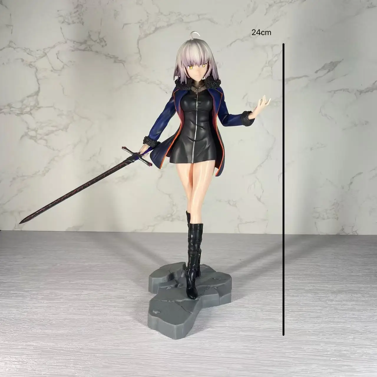 25 センチメートル運命/グランド注文アベンジャージャンヌダルクオルタコンバットフォーム PVC アクションフィギュアモデルコレクション装​​飾アニメ漫画おもちゃギフト