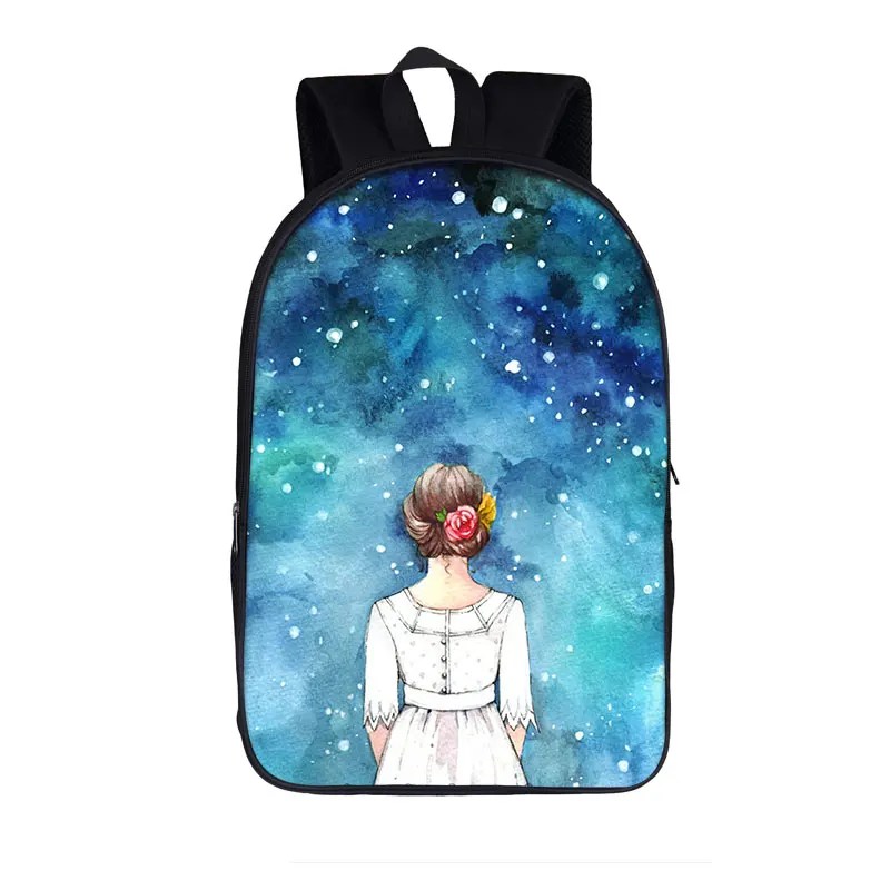 

Galaxy / Universe / Unicorn School Backpack for Teeange Girl Children School Bags Starry Night Space Star Schoolbag Kids Bookbag