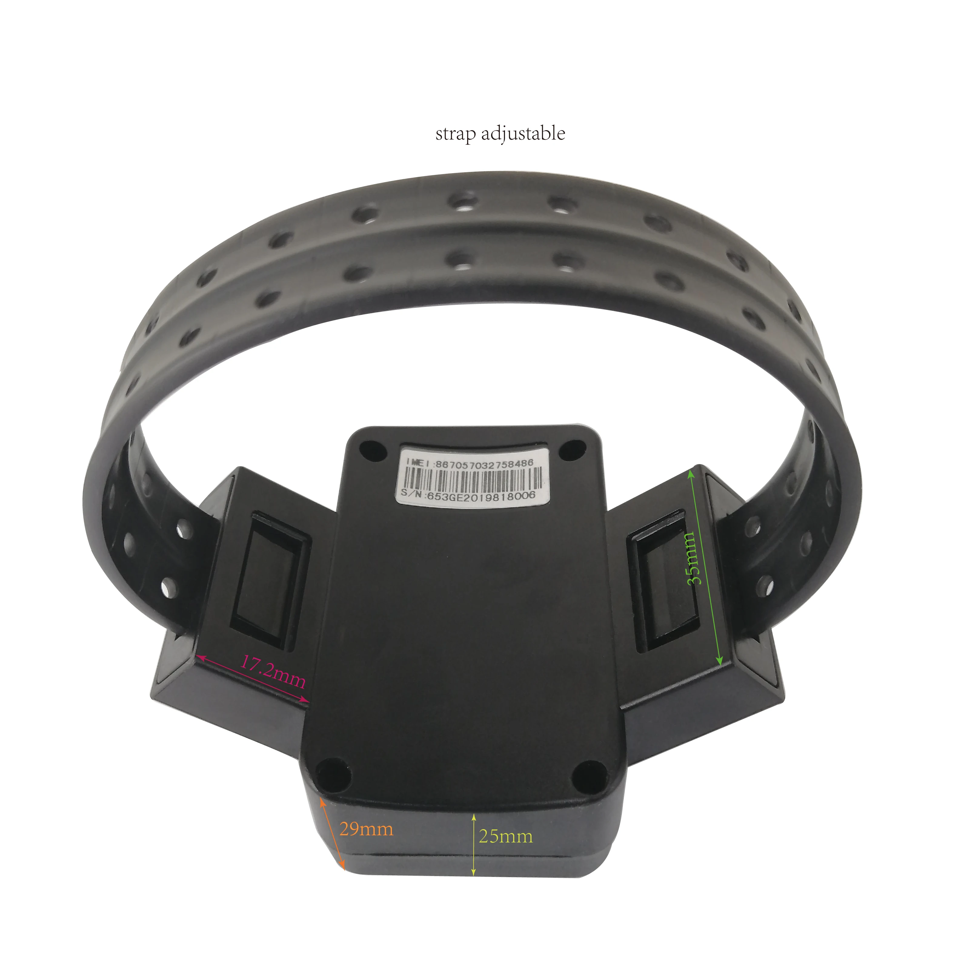 Megastek 3g Personal Tracker Rastriador Traceur GPS falso braccialetto alla caviglia Monitor per prigioniero