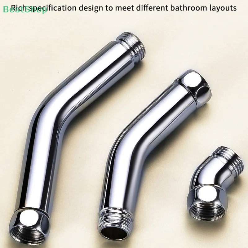 Anschlüsse für den Winkelversteller des Handbrausekopfes, Verlängerungswinkel 135, Duscharm °   Verbinder zur Einstellung des Ellenbogen-Duschwinkels