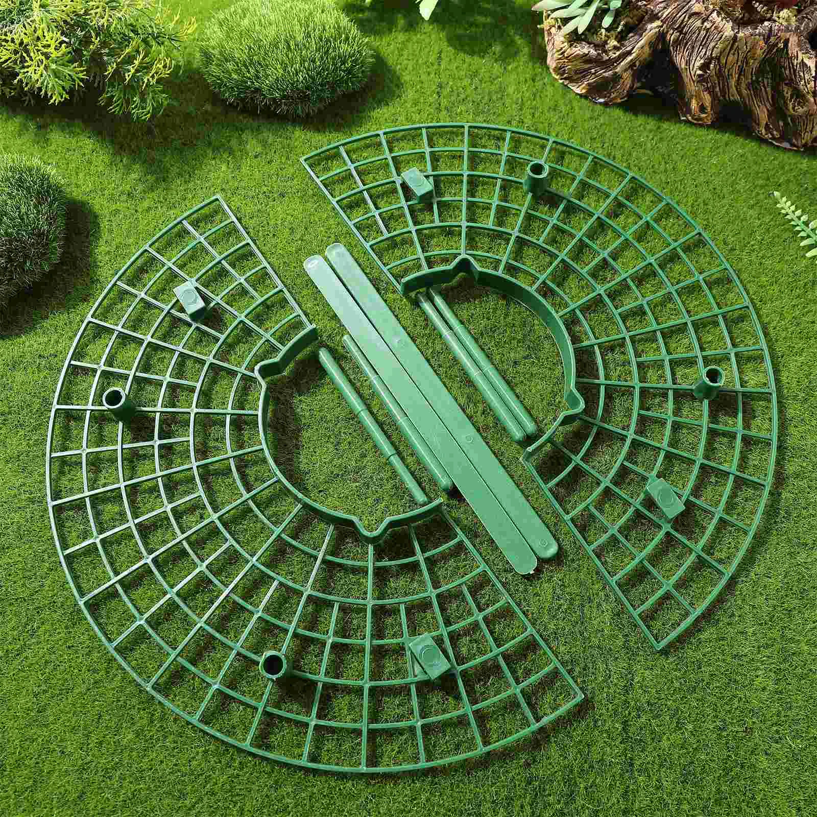 6 Pcs Strawberry Support Holder Plastic Plant Growing Stands Easy Insertion Stakes Cuttable Lifts Strawberries Flower Pot