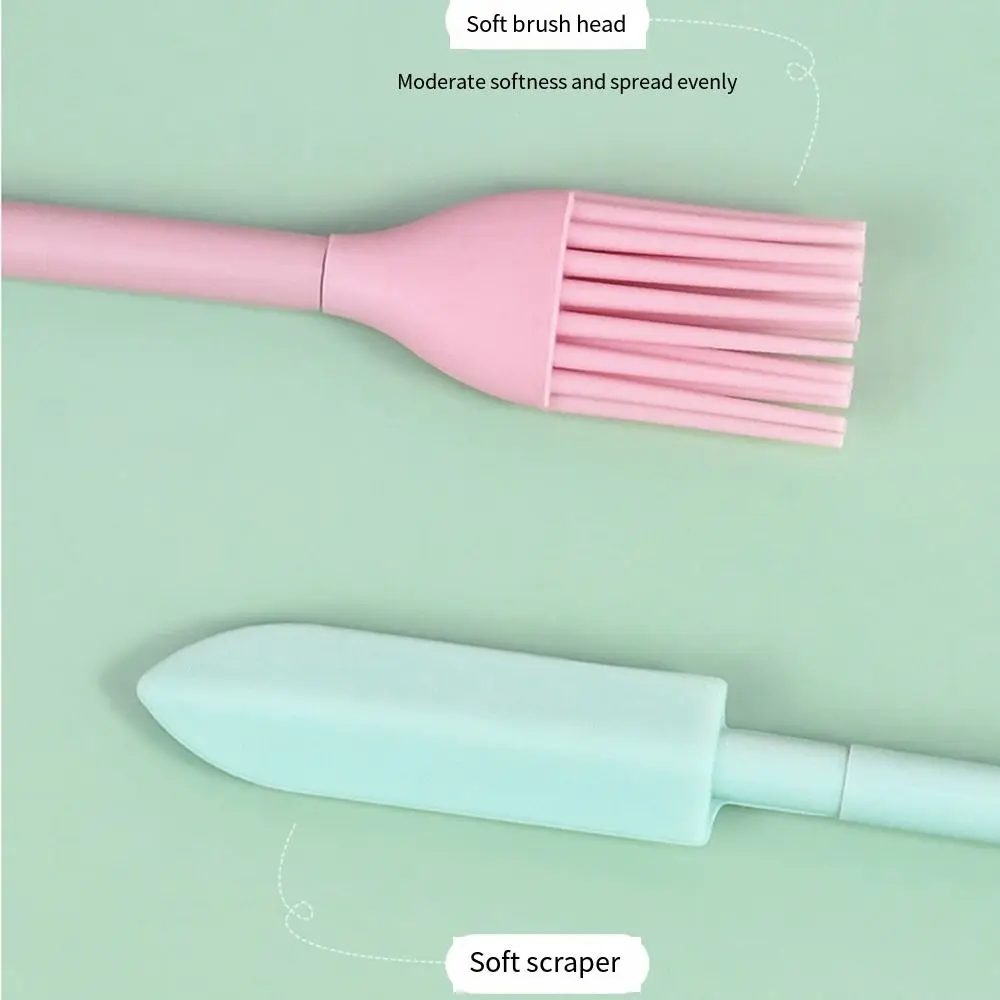 Beauty Tools Kitchen Accessories Last Drop Scoop Silicone Telescopic Spatula Cosmetics Spoon Deep Bottle Scraper Makeup Brushes