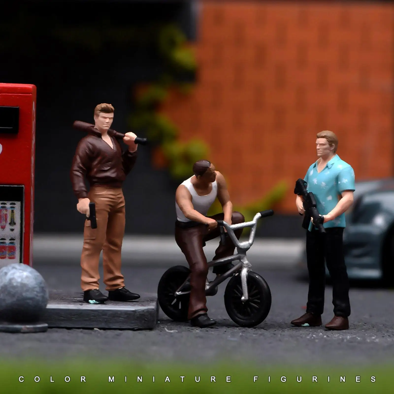 

Миниатюрные фигурки мужчин в масштабе 1:64 для ролевых игр, модели людей, фигурки для создания сцен своими руками