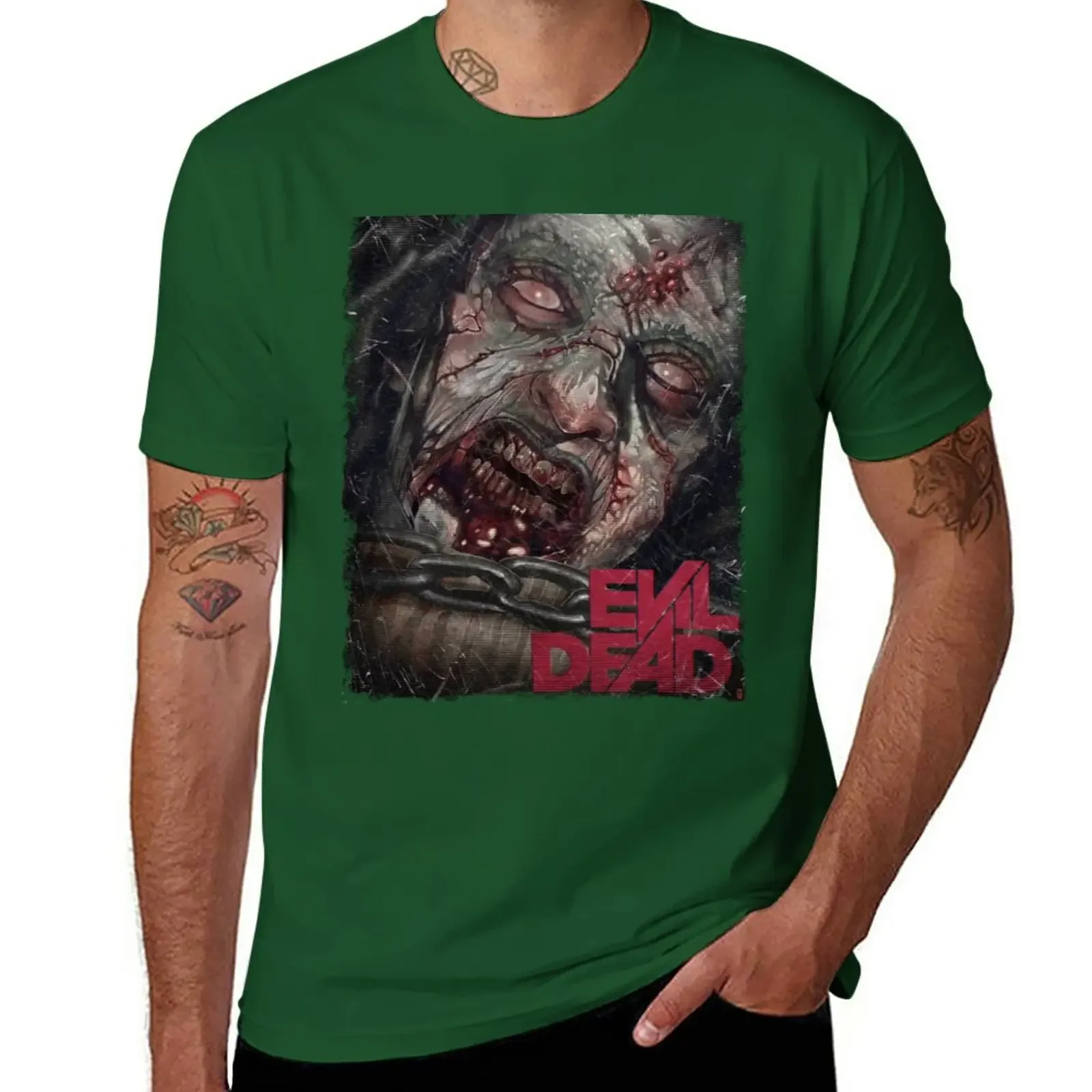 quick-drying Short t-shirt Short sleeve tee men clothing New Cheryl Deadite - Evil Dead T-Shirt custom t shirts harajuku funny