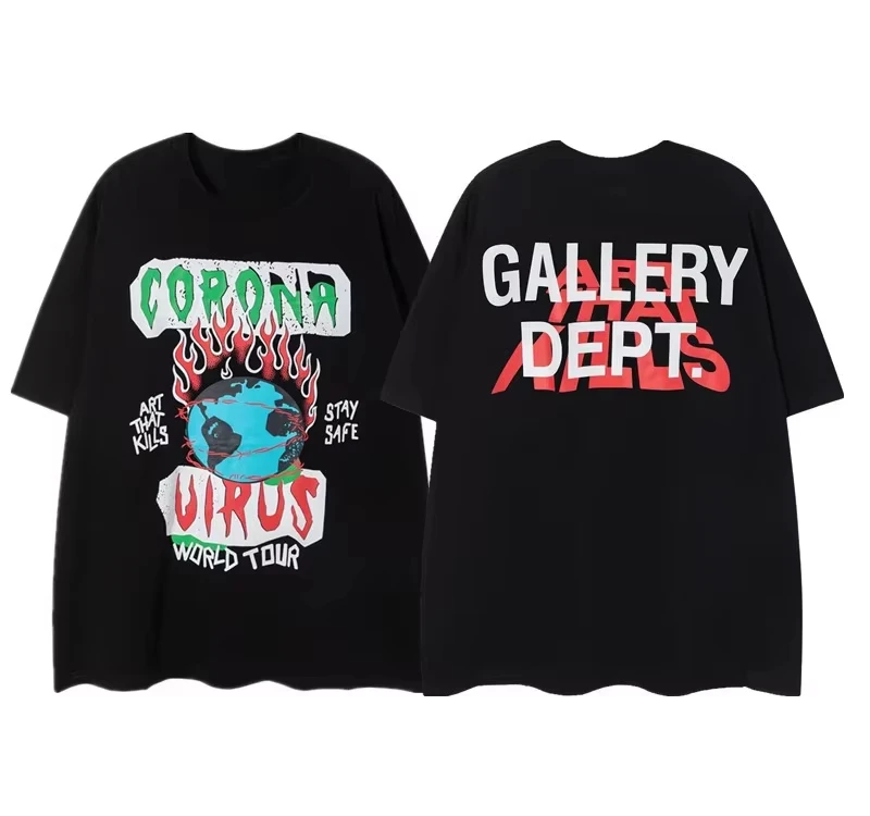 2026 Gradient Letter Slogan Graphic T Shirt Men Black Short Sleeve O-neck Cotton Casual Unisex Streetwear Tees