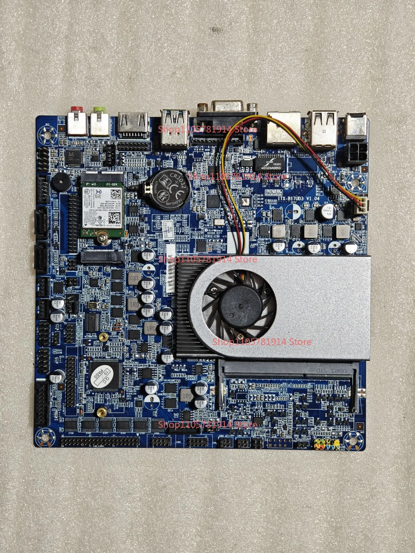 For ITX-B17UD3 V1.04 All-in-one Main Board, I5-6200U Processor, Specification 17x17, Support DDR3 Memory
