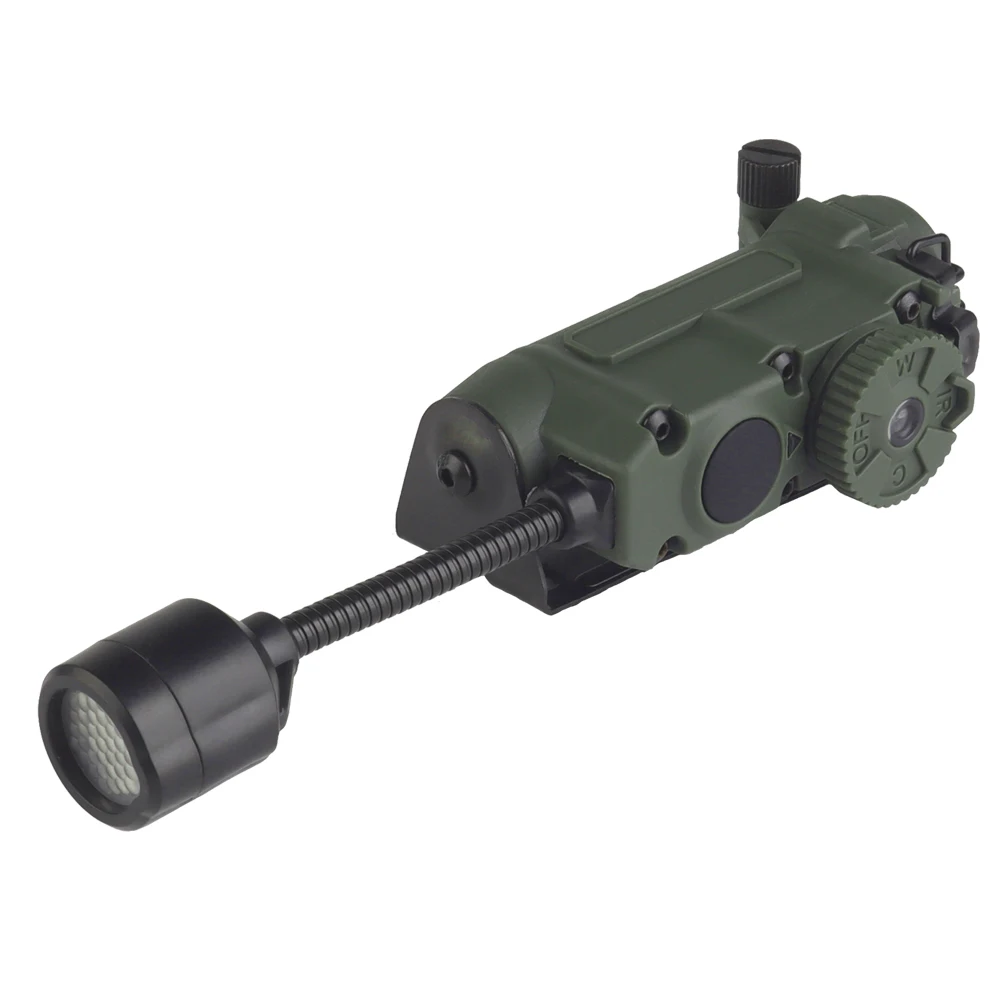 Sidewinder Helmet Lamp Tactical Strobe Light Red/Green/Blue/White/IR Head IFF Light Hunting Fishing Auxiliary LED Flashlight