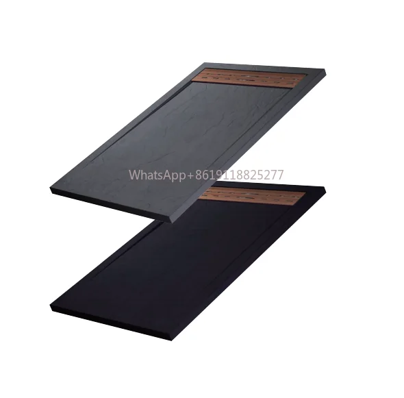 

surface shower tray for bathroom Modern design Square customized size solid