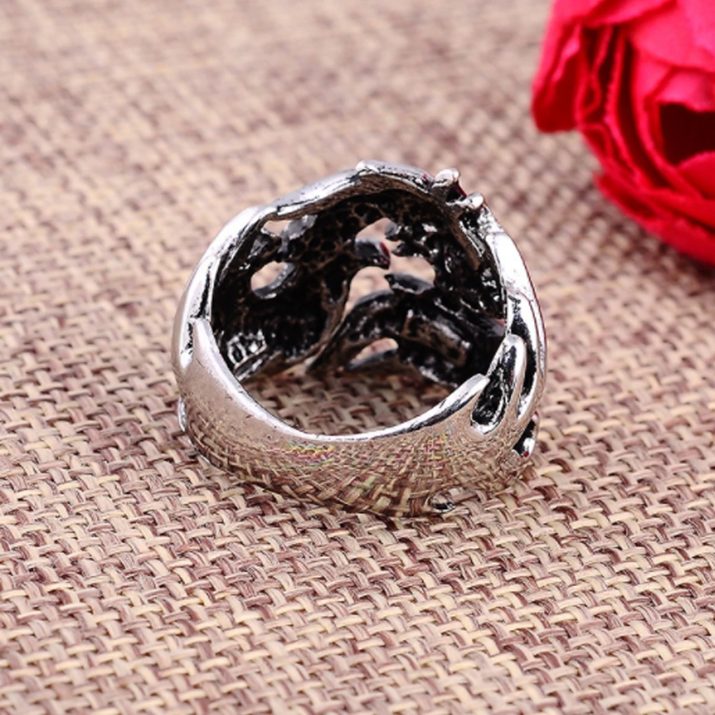 Man Opening Ring Adjustable Wedding Bridal Festival Holiday Work Travel Beach Date Shop Street Cool Jewelry for Male