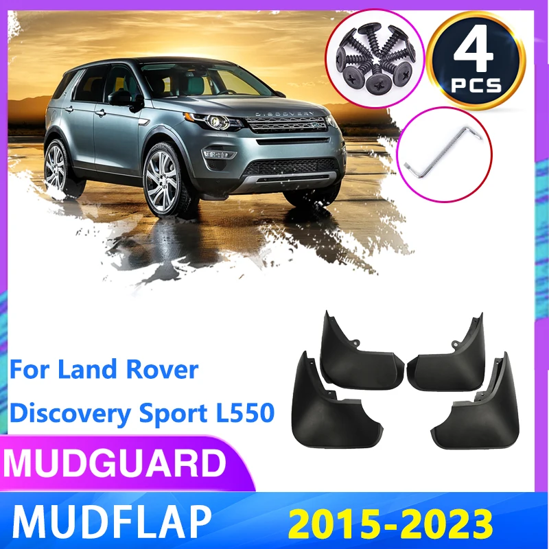 

for Land Rover Discovery Sport L550 2015~2023 Auto Front Rear Wheel Mudguards Fender Mudflap Mud Flaps Splash Car Accessories