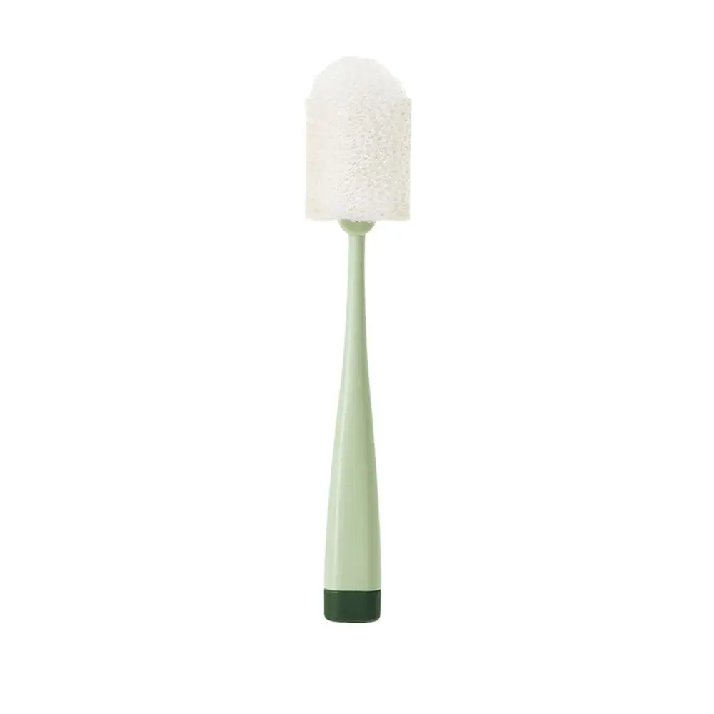 

Brush With Handle Sponge Cleaning Extrudable Water Cup Brush Baby Bottle Brush Kitchen Tools Long Handle