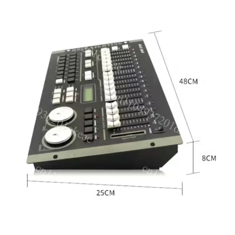 MAX384 DMX Stage Lighting Controller, Professional Light Console for Moving Head Beam Light, Performance Bar Lighting Control