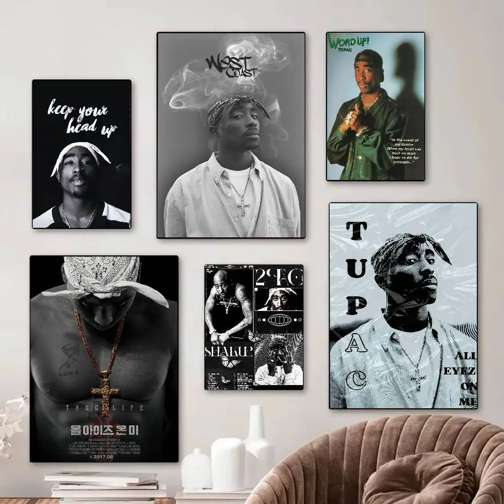 1PC Tupac S-Shakur Classic Vintage Posters HD Quality Wall A