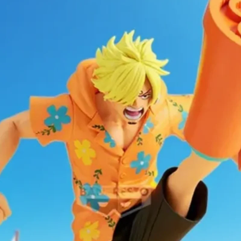 

【100% подлинная】BANDAI Spirits, оригинальная модель, украшение, цельная батарея, ребристая, коллекция-SANJI II, аниме, мультяшные подарки, игрушки