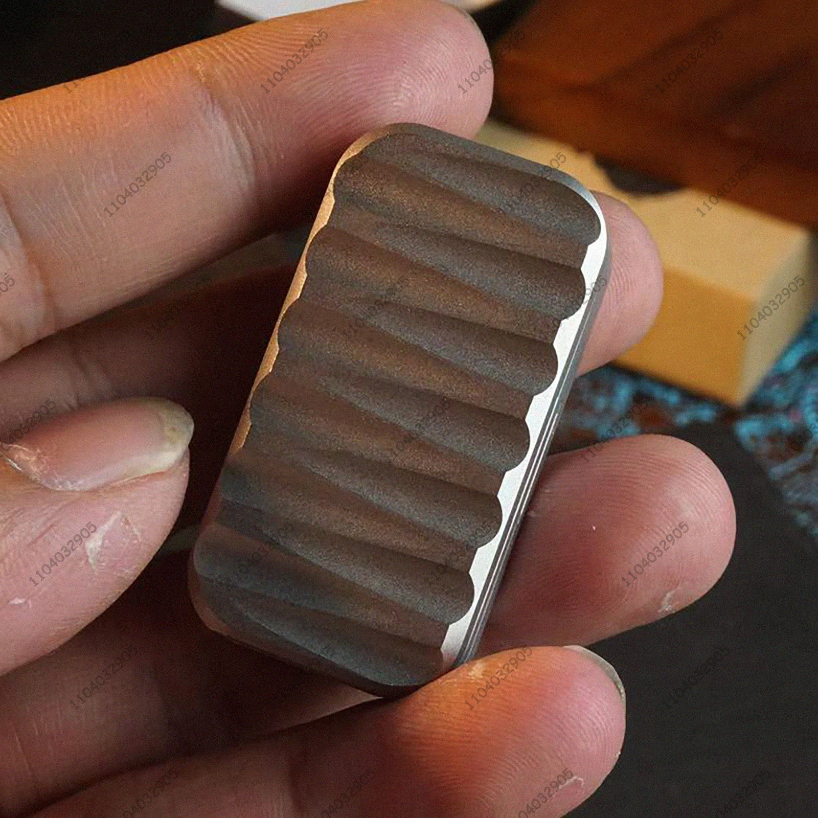 Edc fidget slider cartão infinito empurrar metal fidget spinner tdah fidget engrenagem gadget alívio do estresse anti ansiedade meninos presente