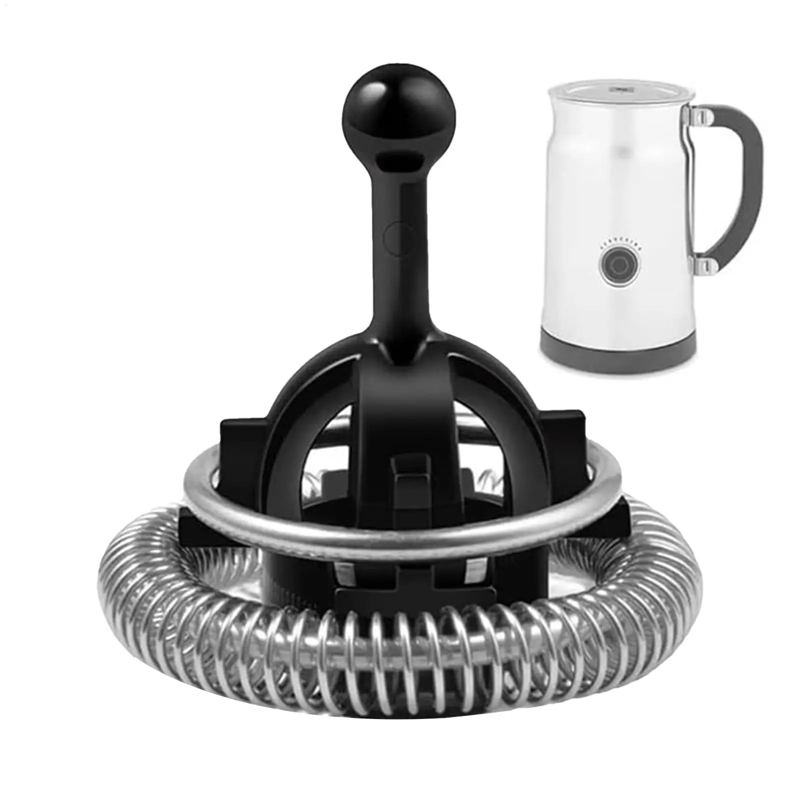 Espumador de Leche Eléctrico Automático, Repuesto para Cafetera, Compatible con Accesorios de Repuesto para Batidor de Vapor Nestlé