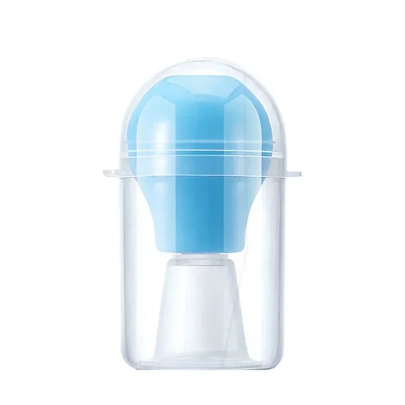 Silicone Nipple Corrector for Pregnant and Postpartum Women Nipple Suction Traction Device Correction of Nipple Depression Blue