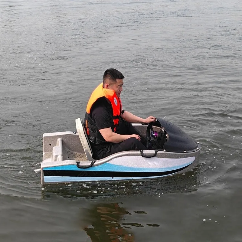 Water go-karting, multifunctional surfing speedboats, competition water sightseeing amusement equipment