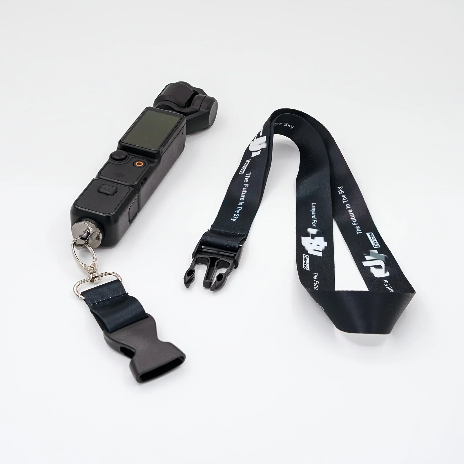 The anti-loss strap for DJI Pocket 3/Osmo360 comes with a 1/4 screw, suitable for mainstream cameras such as Sony, Canon, and Pa