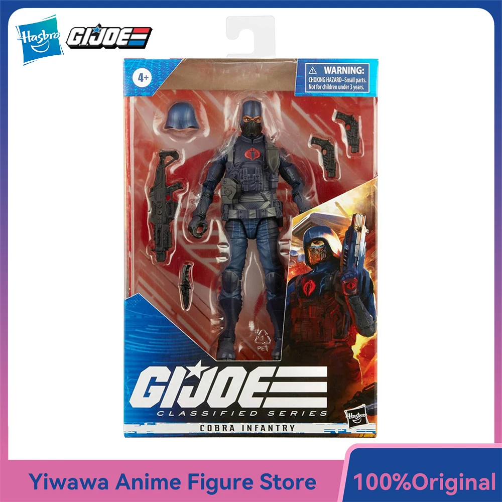 

[In-Stock] Hasbro G.I. Joe Classified Series Cobra Infantry 15cm Nice Action Soldier Figure Great Model Collection Toys