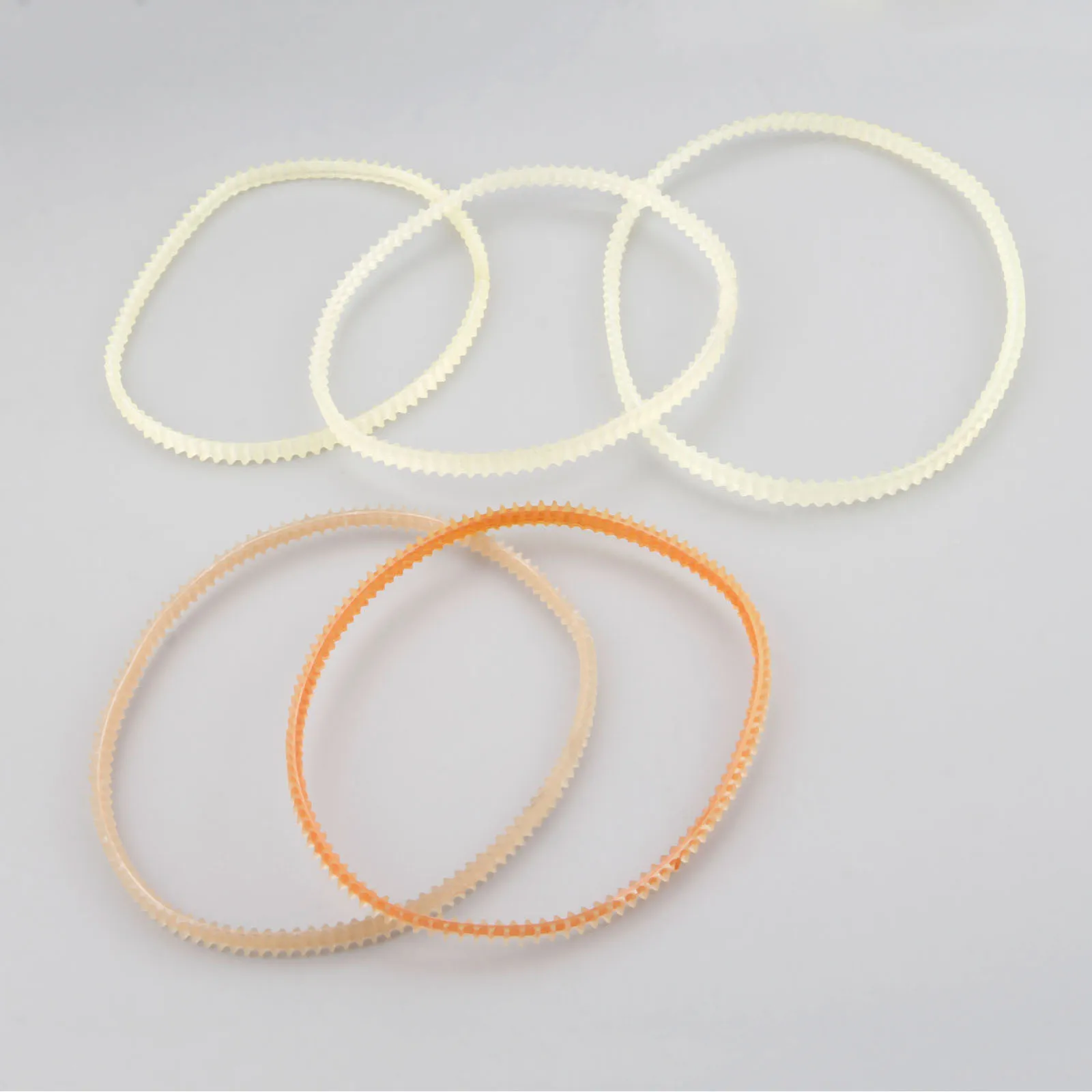 10Pcs Sewing Machine Motor Belts, Double Side Toothed