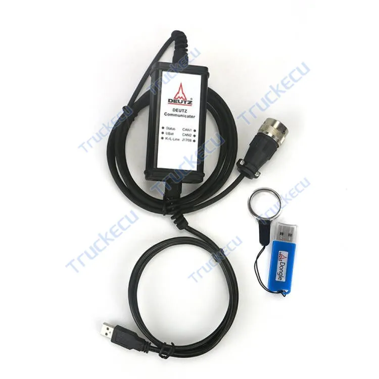 For DEUTZ DIAGNOSTIC KIT DECOM Communicator tool Deutz SerDia4.0 level6 with key dongle Deutz Diesel diagnostic tool