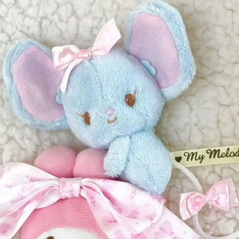 Sanrio Melody dobry przyjaciel Frando pluszowy brelok mysz pluszowa lalka wisiorek z kreskówki Anime peryferia zabawka dla dzieci prezent urodzinowy