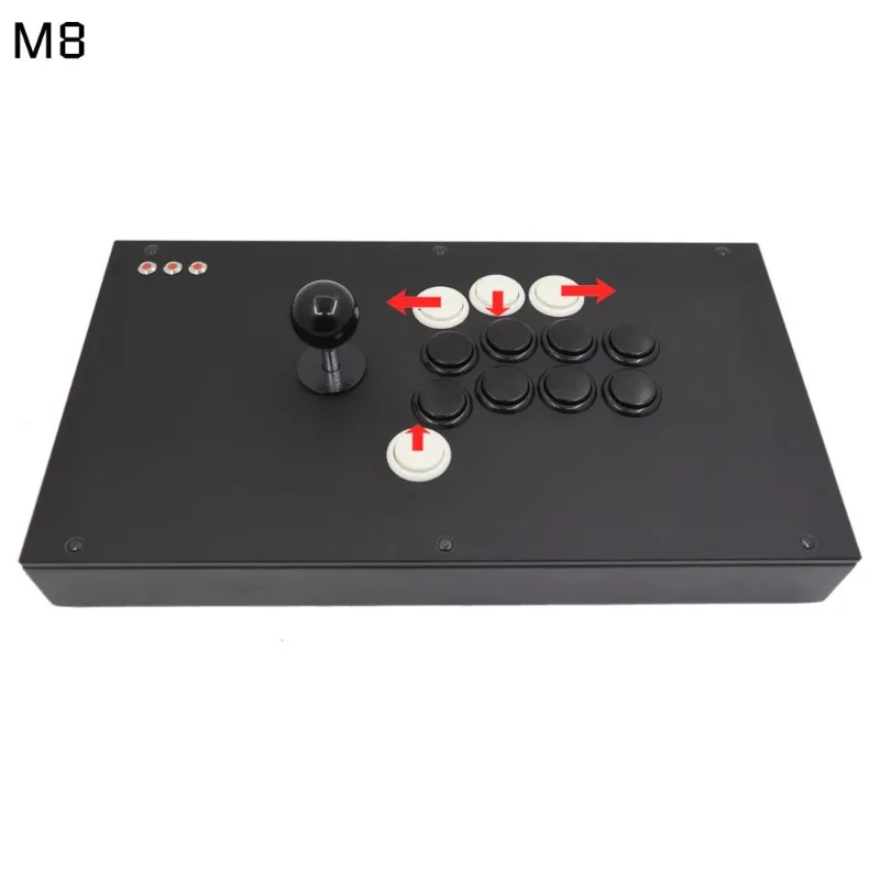 FightBox M1/M3/M7/M8/M9 All Buttons Hitbox Style Brook Chip Arcade Joystick Game Controller for XOX/PS5/PS4/PC Sanwa OBSF-24 30