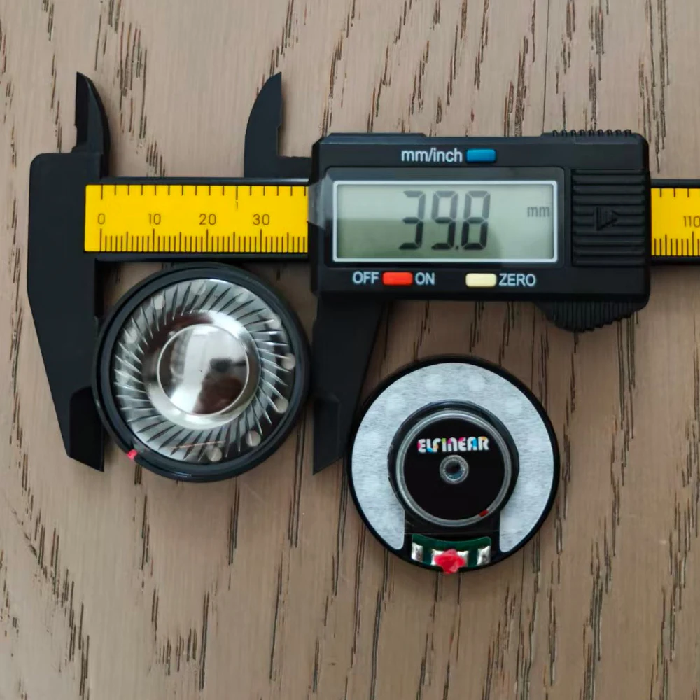 ELFINEAR GRE40 G-Ti 40mm 4. Generation Graphene Verbesserte Einheit Audiophiler Kopfhörertreiber – Detail 5