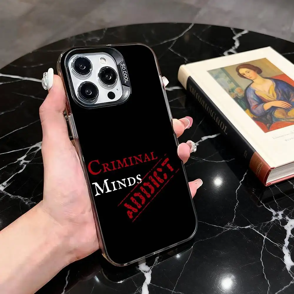 Criminal Minds Suspense Tv Show  Phone Case For iPhone 17,16,15,14,13,12,11 Plus,Pro Max,XS,Colored Silver Plated Inside Cover - view 6