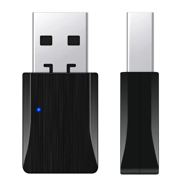 likelike USB Car Bluetooth 5.0 Transmitter Receiver Mini Auto Wireless Audio Handsfree Call Adapter for Car Fm Radio