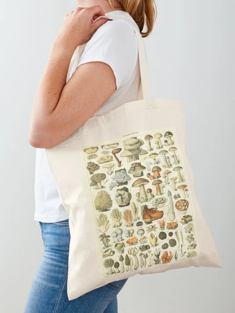 

Vintage Mushroom Tote Bag Lady bag the tote bag tote bags men Canvas