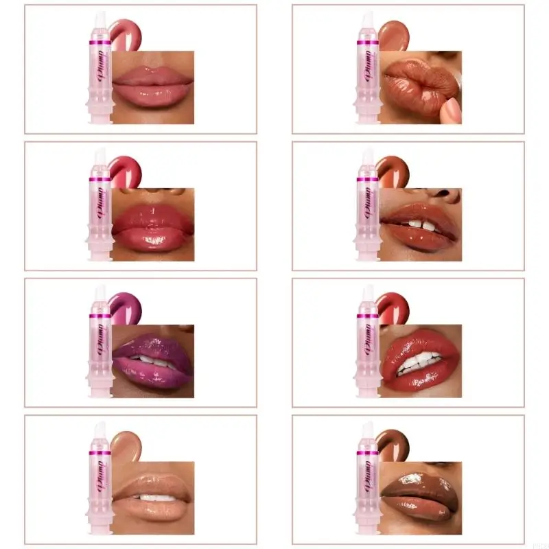 P8DD Lip Plumping Plumping Lip Oil Lifter Gloss Hydrating Lip Plumper Full Lips Instantly for Women and Girls