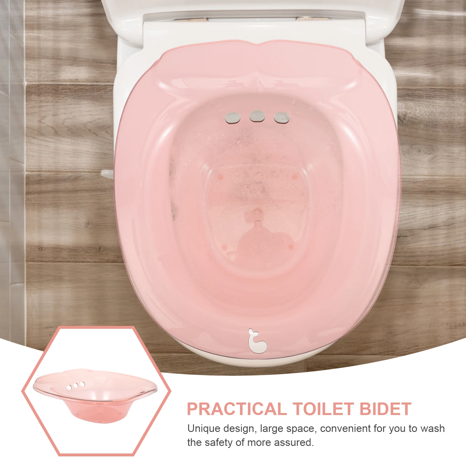 

Extra Large Thickened Sitz Bath Basin for Postpartum Care Pregnant Women Elderly Toilet Seat Hemorrhoids for Women