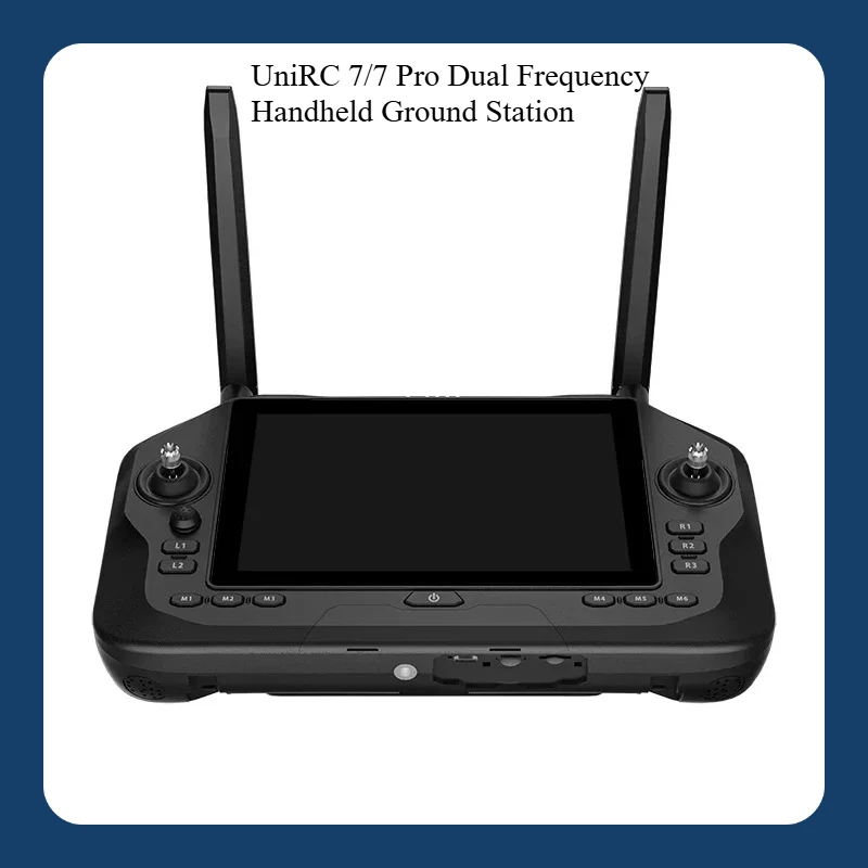 SIYI UniRC 7/7 Pro Dual Frequency Handheld Ground Station 7Inch 1080P 40KM Range Smart Controller for UAV UGV USV Controller