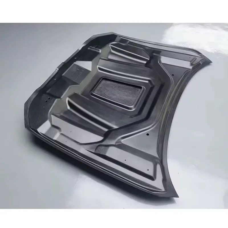 CSL نمط ألياف الكربون الجافة غطاء محرك السيارة ل G80 M3 G82 M4 طقم الجسم غطاء محرك ألياف الكربون #4