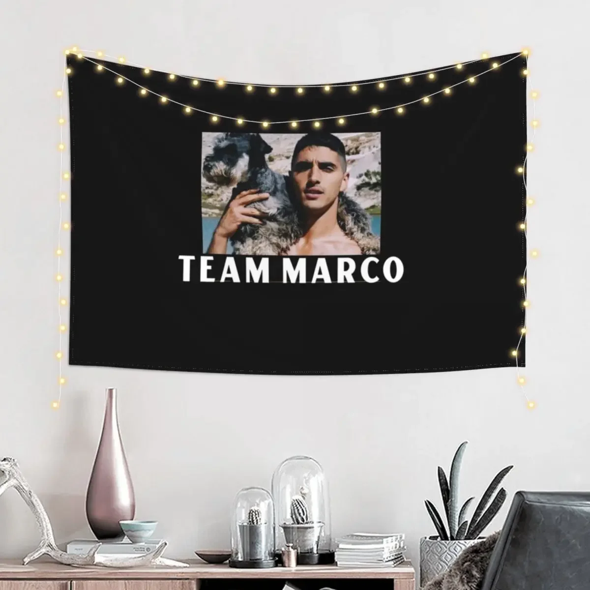 The Kissing Booth Team Marco Pena//Taylor Zakar Perez Tapestry Decoration Room Art Mural Home Decoration Accessories Tapestry