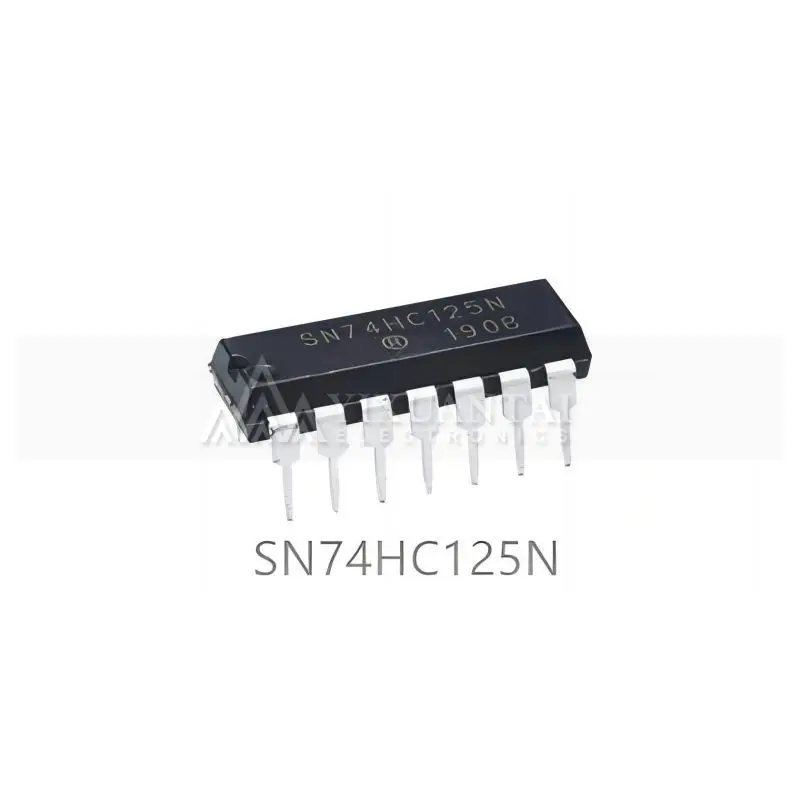 10pcs/Lot SN74HC125N IC BUFFER NON-INVERT 6V 14DIP  New