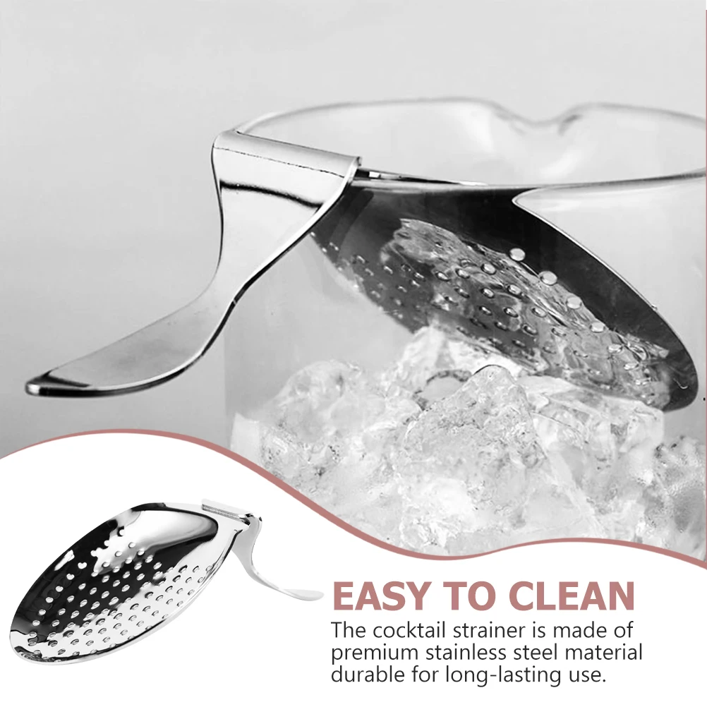 

Bartending Ice Filter Strainer Bartender Stainless Steel Tool for Cocktails Handheld Drink