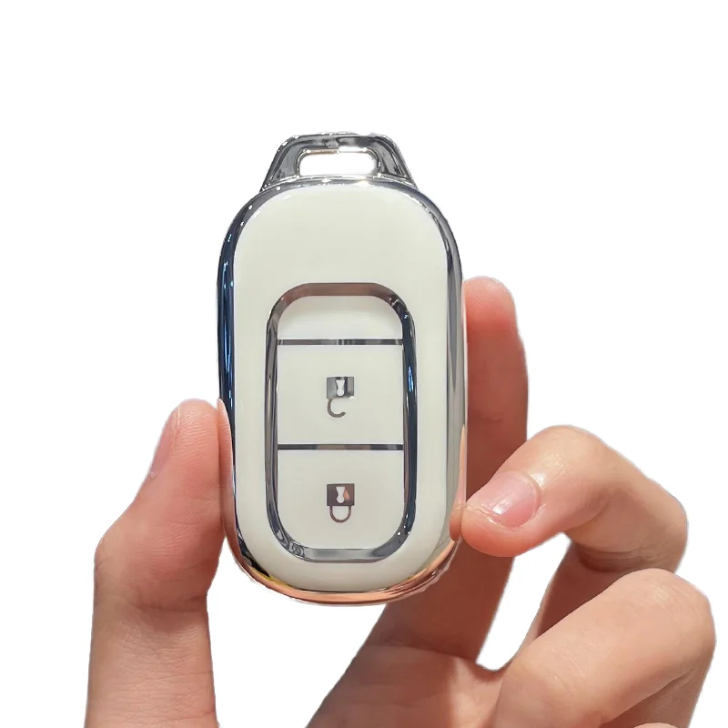 

Чехол для автомобильного ключа из ТПУ, мягкий защитный чехол для пульта дистанционного управления для HONDA CIVIC 11-го поколения VE-1 Accord 2021 2022 Accord Vezel Pilot Freed CRV