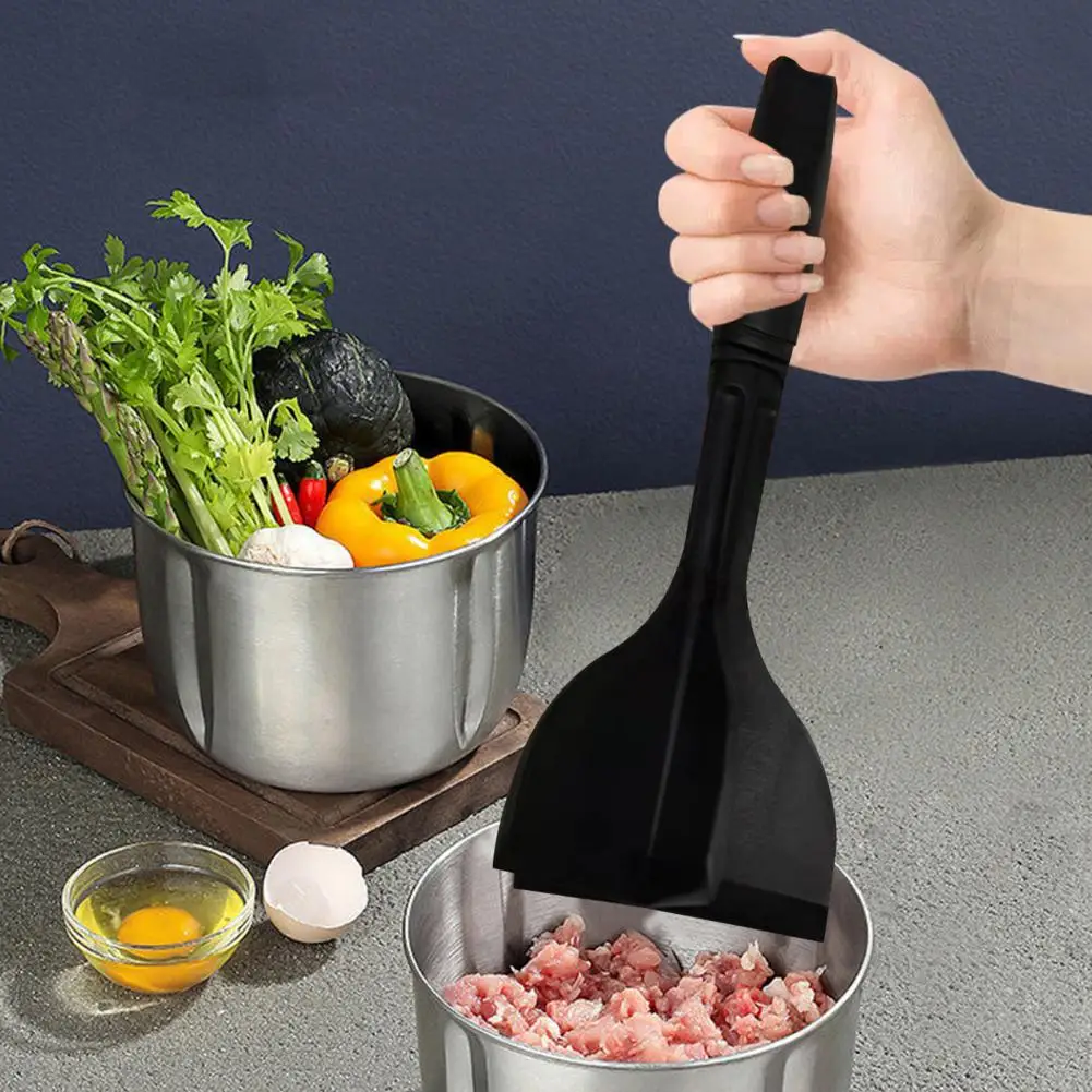 Meat Chopper Press Meat Grinder Meatball Maker Soft Foods Crusher Kitchen Pumpkin Mixer Ergonomic Handle Potato Muddler