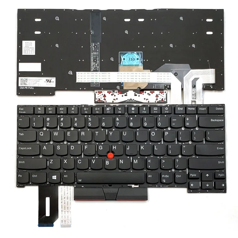 

New For Lenovo ThinkPad X1 Extreme 1st 2nd Gen Type 20MF 20MG 20QV 20QW Laptop Keyboard US Black With Backlit