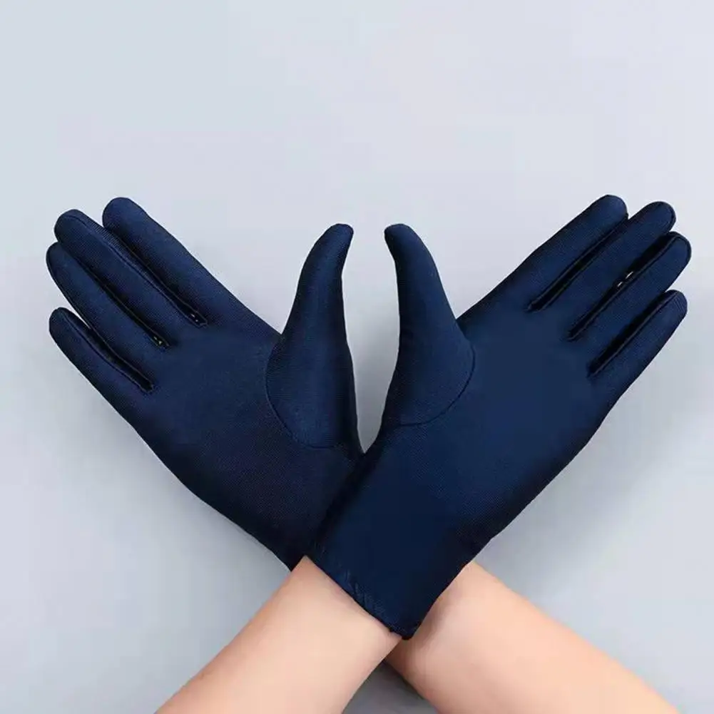 1 par de guantes para hombre y mujer, guantes para actuación en escenario, guantes multicolores para mujer, manoplas transpirables para niña, accesorios para disfraz de Halloween