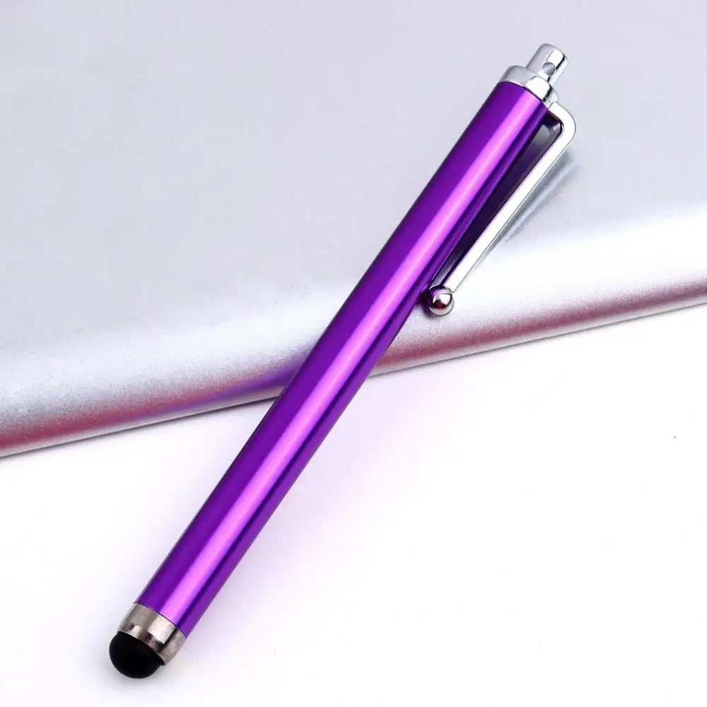 1 Pcs Round-head Design Metal Stylus Touch Screen Glass Lens Digitizer Replacement Pen for iPhone iPad Tablet Smart Phones